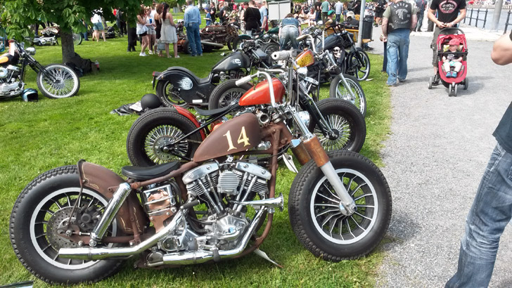 Custom Bike Show 2014 Norrtälje